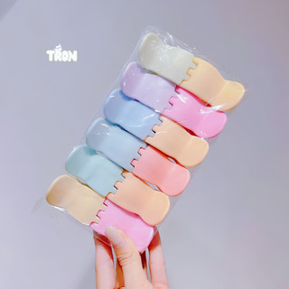 Set 12 Kẹp Tóc Càng Cua 3 Răng 5 Răng Tạo Xoăn Nhẹ Phong Cách Hàn Quốc - Tròn Store