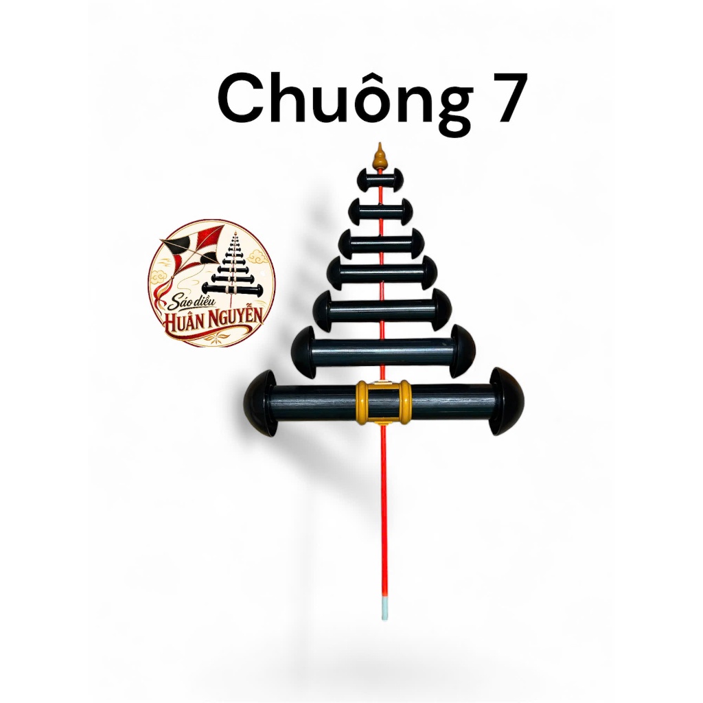 sáo diều chuông chùa, chuông nhà thờ d27- d60 siêu nhẹ chống đâm bổ