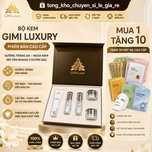 kem nám Gimi Luxury - tặng 10 mặt nạ cao cấp