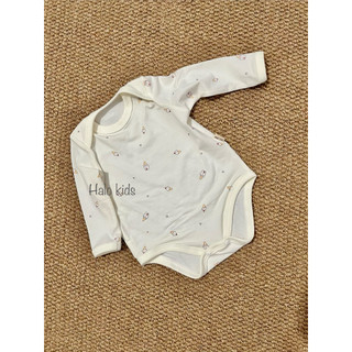 Bodysuit  dài tay chất liệu cotton xinh mềm mịn cho bé trai bé gái