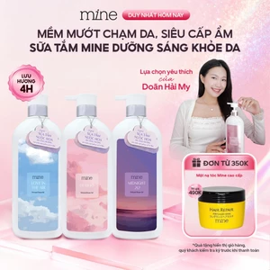 Sữa Tắm Hương Nước Hoa Mine Thơm Quyến Rũ Hỗ Trợ Dưỡng Ẩm Và Dưỡng Sáng Da 750g