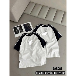 Áo Thun Nữ Màu Trắng Ngắn Tay Basic QCCC Cao Cấp