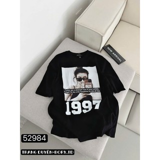 Áo Thun Nữ Cô Gái 1997 Form Rộng QCCC Cao Cấp