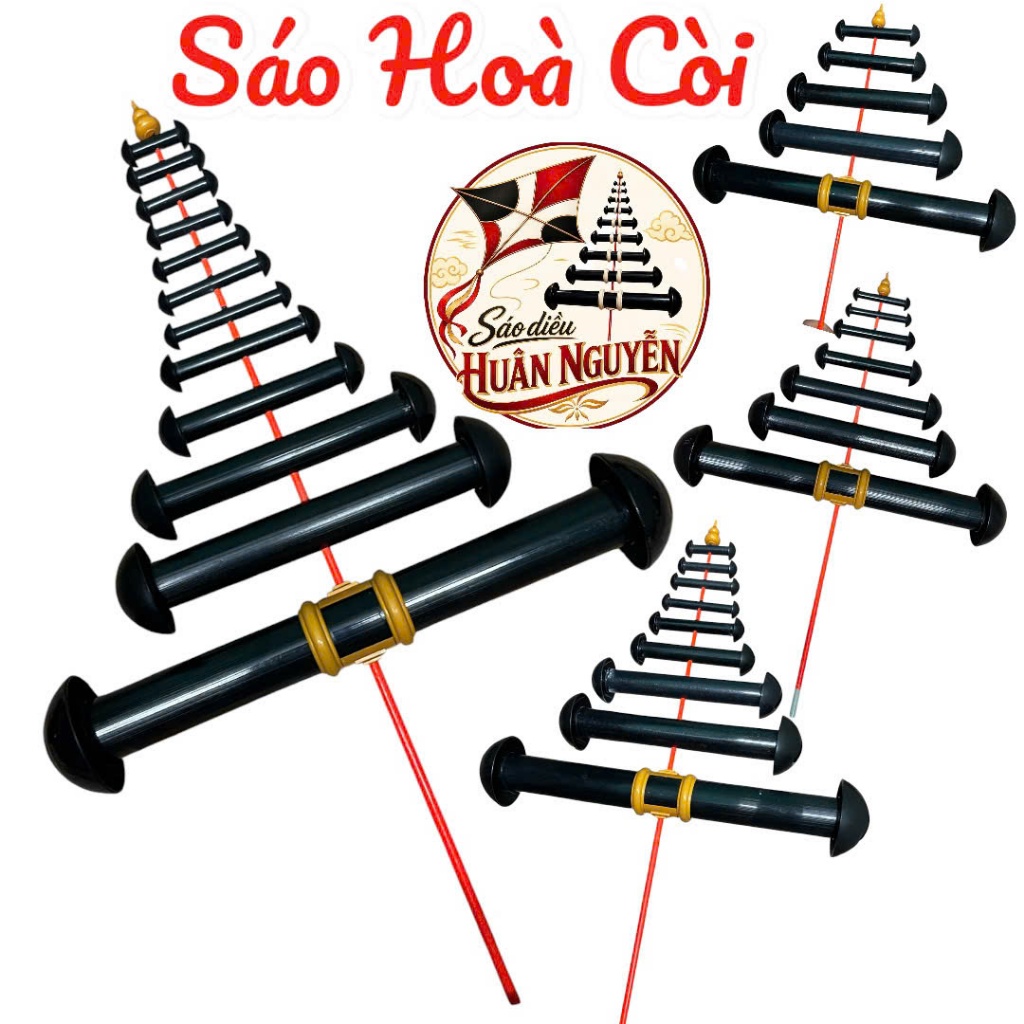 Sáo diều full nhựa siêu bền các dòng âm d6 đến d60 chống đâm bổ va đập