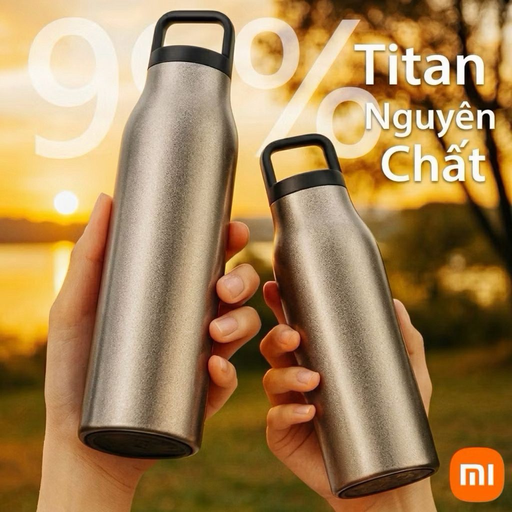 Bình Giữ Nhiệt 450ml Mijia Pure Titanium CUP G – Giữ Nhiệt 6-12h – Nắp Uống Trực Tiếp Cao Cấp | BigBuy360 - bigbuy360.vn