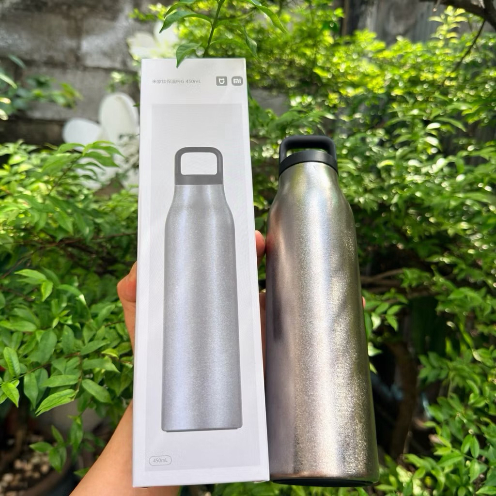 Bình Giữ Nhiệt 450ml Mijia Pure Titanium CUP G – Giữ Nhiệt 6-12h – Nắp Uống Trực Tiếp Cao Cấp | BigBuy360 - bigbuy360.vn
