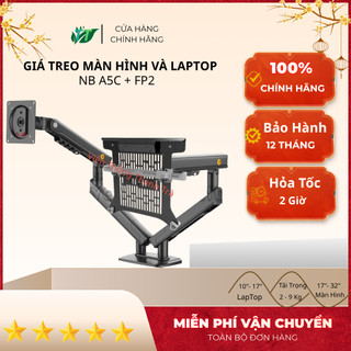 [NEW 2026] A5C + FP2 /Combo Giá Treo Màn Hình Máy Tính 17 - 32inch / Giá đỡ Laptop/ Macbook 10 - 17inch
