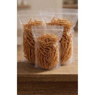 500g bim bim khoai tây   ngó sen, thơm ngon giòn rụm, ăn vặt tuổi thơ.