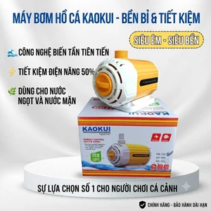 MÁY BƠM NƯỚC BỂ CÁ THẾ HỆ MỚI, SIÊU ÊM, TIẾT KIỆN ĐIỆN KAOKUI KK101, 102, 103, 104, 105, 106