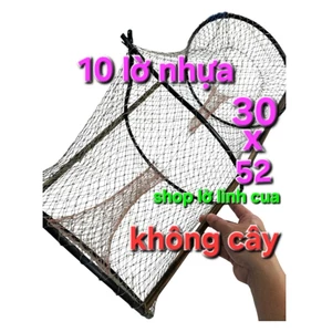 combo 10 lờ nhựa cá lóc (31*51)không kèm cây