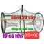 combo 10 lờ cá lóc cải tiến vành nhựa 35×60