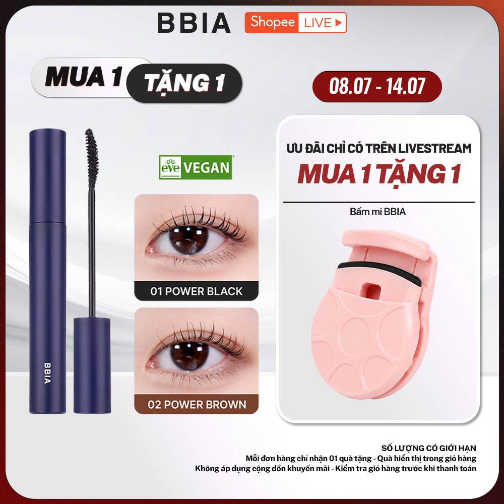 [LIVESTREAM] Mascara dày mi, chống lem BBIA Never Die Mascara 7g
