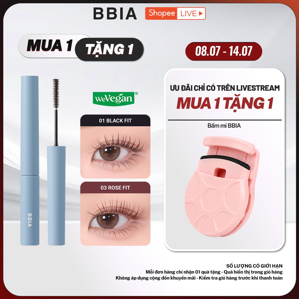 [LIVESTREAM] Mascara tơi mi, không lem trôi BBIA Never Die Mascara Slim 3ml