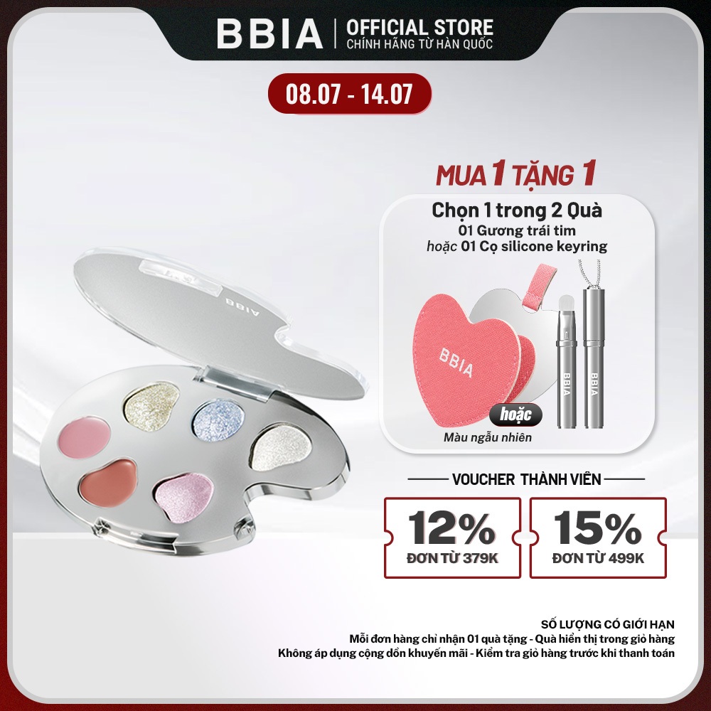 [NEW] Bảng màu mắt – má – môi 3 trong 1 BBIA Last Eye Palette 5g