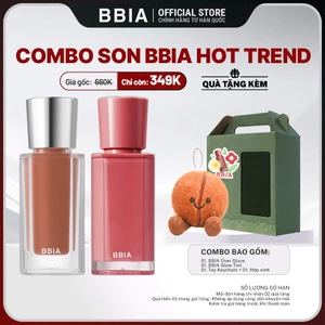 COMBO Son Bóng BBIA: 01 Son bóng mượt mà BBIA Over Glaze + 01 Son tint bóng BBIA Glow Tint