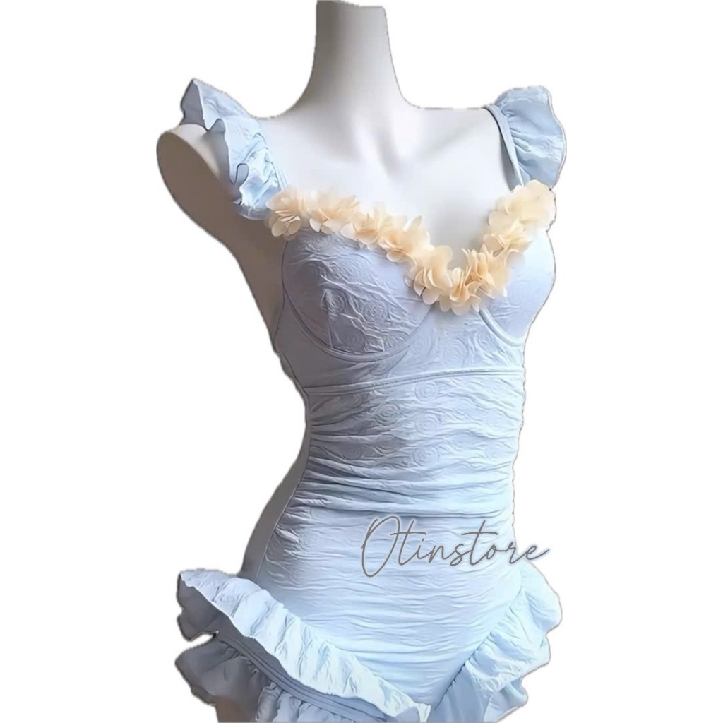 [HÀNG SẴN -HOẢ TỐC] Đồ Bơi Nữ Tông Pastel Siêu Xinh Có Lót Dày Dặn Gọng Nâng Ngực Che Eo Tôn Dáng Đi Biển