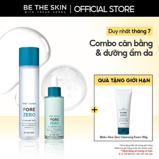 Combo Cân Bằng & Dưỡng Ẩm Cho Làn Da Mịn Màng BETHESKIN (BHA+ Pore Zero Serum 30ml & Toner 150ml)