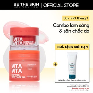 Combo Làm Sáng, Săn Chắc Da BETHESKIN (Kem Dưỡng PDRN 50g + Toner Pad PDRN 60 Miếng)