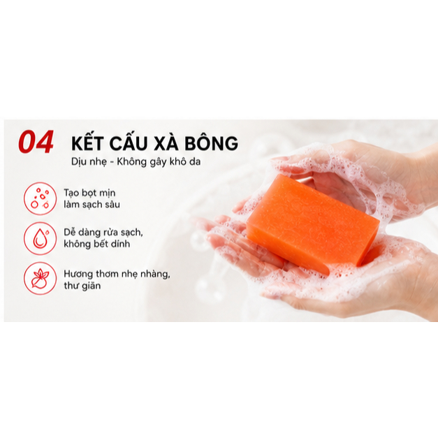 ✨Xà phòng axit Kojic - Xà phòng làm sáng và trắng da, làm mờ vết thâm nám và sẹo mụn, thích hợp sử dụng cho toàn thân.