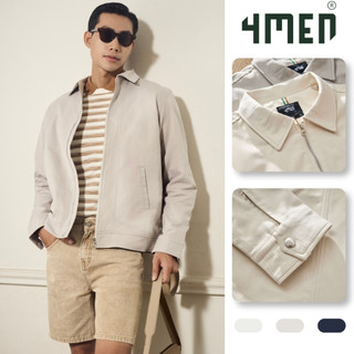 Áo Khoác Kaki Nam 4MEN AK062 Business Jacket Form Regular basic trẻ trung, năng động, đi chơi,đi làm