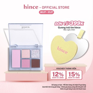 Bảng phấn mắt 5 màu đa năng có nhủ hince All-Round Eye Pallette 6.4g