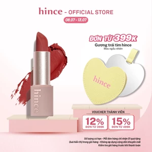 Son thỏi lì không khô môi, mỏng nhẹ hince Mood Enhancer Matte 3.5G