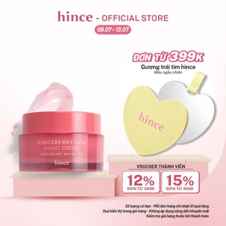 [HSD:06.2027] Kem dưỡng đêm căng bóng sáng mịn hince Kingsberry Vita Night Cream 50ml