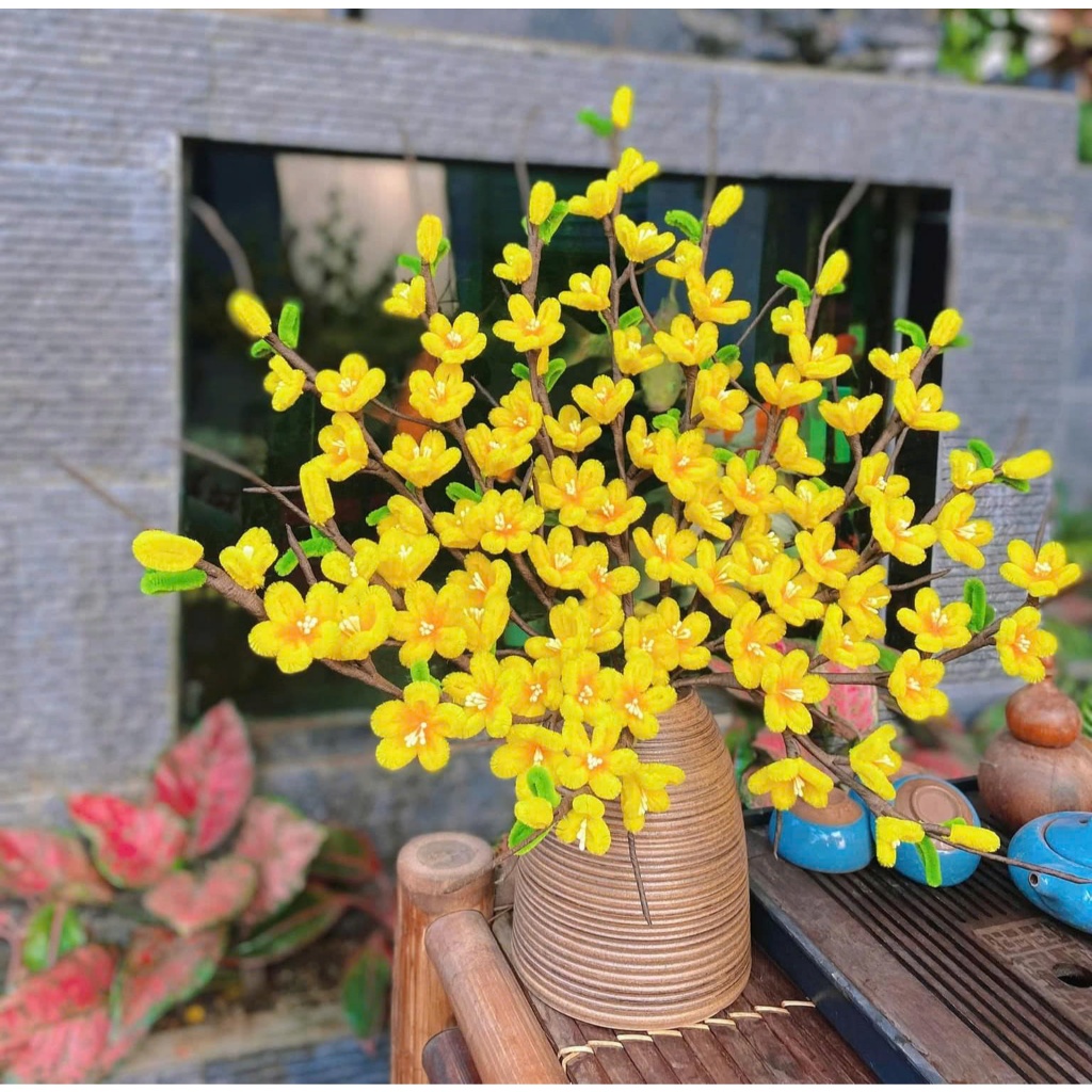 Set Nhụy Hoa Giả làm Hoa Kẽm Nhung – DIY - Thủ công