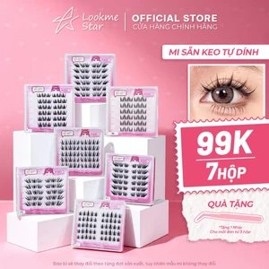 Lookme Star - Lông Mi Giả Sẵn Keo ( Tặng 1 nhíp / đơn hàng từ 3 hộp mi )