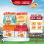 Combo 4 bịch bánh Karo Richy trứng tươi chà bông sợi gà, phô mai hoàng kim, HSD 45 ngày