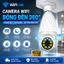 Camera giám sát bóng đèn wifi không cần lắp đặt 1080P cảnh báo thông minh nhà ở cửa hàng