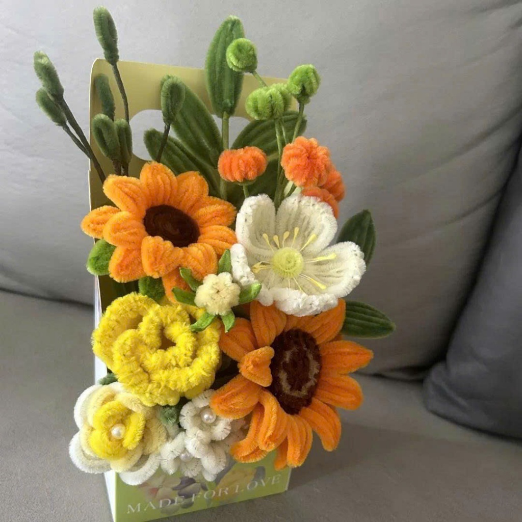 Set Nhụy Hoa Giả làm Hoa Kẽm Nhung – DIY - Thủ công
