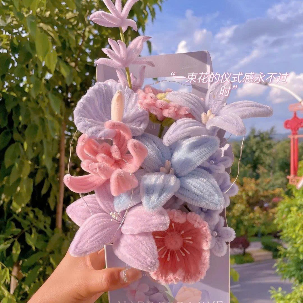 Set Nhụy Hoa Giả làm Hoa Kẽm Nhung – DIY - Thủ công