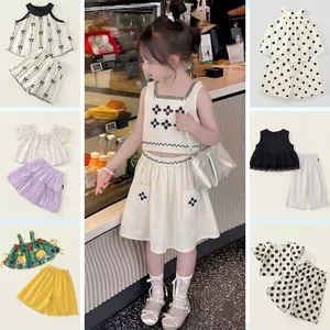 Set Đồ Bé Gái, Đồ Bộ Mặc Hàng Ngày Thoải Mái Chất Liệu Cotton Thoáng Mát