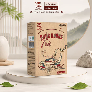 Trà Phúc Dưỡng Nam Y Đường – Mua 4 Tặng 2 Hộp Trà An Thần Ngủ Ngon, Bổ Tỳ Vị, Ăn Ngon – Hộp 35 Túi