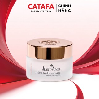 J183 Kem dưỡng ẩm giúp làm mịn, giảm khô, giảm nếp nhăn và săn chắc da mặt Crème Hydro Anti-âge - Jean d'Arcel