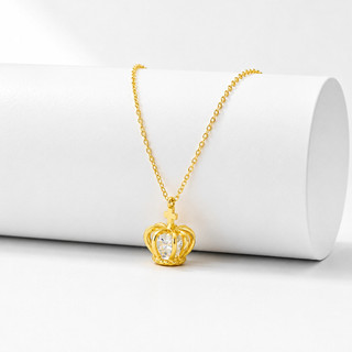 Dây chuyền nữ LAMY Elegant Crown Necklace Gold 6445