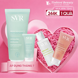 Gel rửa mặt dành cho da nhạy cảm SVR PHYSIOPURE Gelee Moussante 55ml/200ml/400ml (mẫu mới)