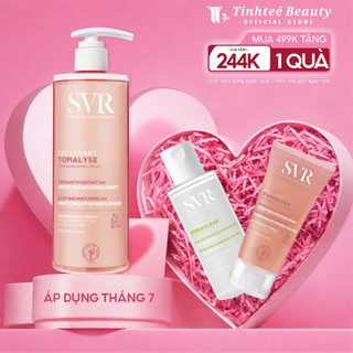 Gel làm sạch dịu nhẹ dành cho da nhạy cảm, da khô và viêm da cơ địa SVR TOPIALYSE Gel Lavant 400ML