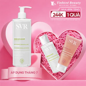 Nước tẩy trang svr cho da dầu mụn, làm sạch và dịu nhẹ SVR Sebiaclear Eau Micellaire 400ml