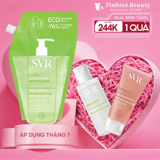 Gel rửa mặt không có xà phòng SVR SEBIACLEAR GEL MOUSSANT dạng túi 400ml
