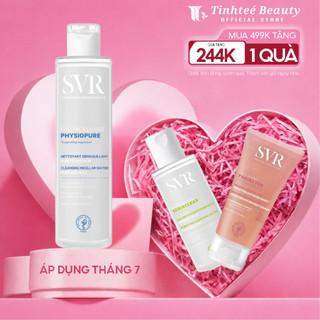 Nước tẩy trang giúp làm sạch da mặt, dùng được cho cả mắt và môi SVR PHYSIOPURE Eau Micellaire 200ml