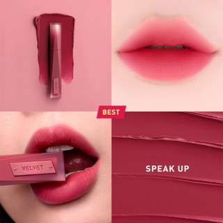 Son kem lì 3CE Velvet Lip Tint chính hãng bền màu mịn lì lâu trôi nhiều màu