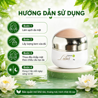 [CHÍNH HÃNG] Kem nám và tàn nhang Lotus Special New 30g chống lão hóa, mờ thâm nám và nếp nhăn