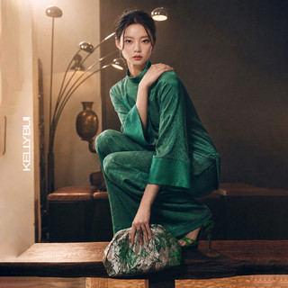 [KELLYBUI] Set Lụa Thiền Phục Thanh Lịch Dáng Rộng Mặc Đi Lễ Chùa
