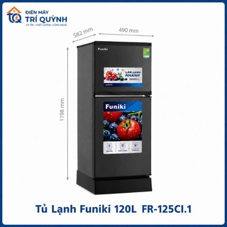 [SHIP TOÀN QUỐC] Tủ Lạnh Funiki 120 Lít FR-125CI, 2 Cánh Tiết Kiệm Điện Bảo hành 24 Tháng Tại Nhà