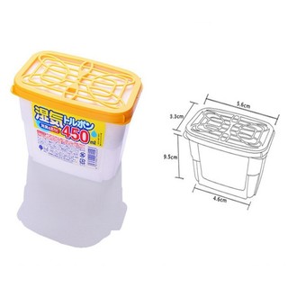 Hộp Hút Ẩm Khử Mùi Kokubo - Hakugen Mùa Nồm Ẩm Chống Ẩm Mốc Quần Áo Tủ Giày 450ml Có Nắp Đậy Nội Địa Nhật Bản Chính Hãng