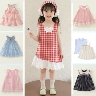 [BST VÁY HÈ 2026]Váy Cho Bé Gái, Váy Bé Gái Hot Trend Phong Cách Tiểu Thư Nhẹ Nhàng Chất Liệu Cotton