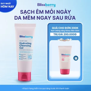 Sữa Rửa Mặt Dưỡng Ẩm, Làm Sáng Da Blissberry Glowy Skin Hydrating Cleansing Gel 100ml