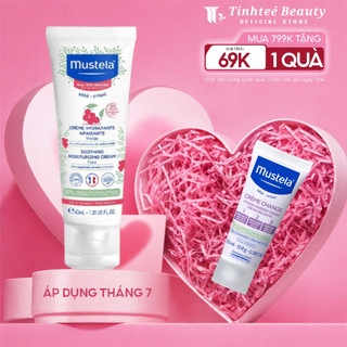 Kem Dưỡng Da Mặt Cho Bé Da Nhạy Cảm Mustela SOOTHING MOISTURIZING CREAM FACE 40ml
